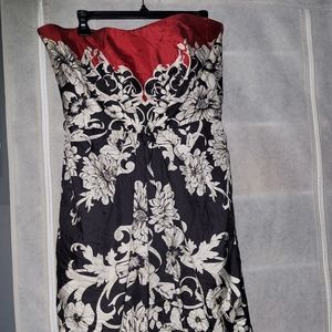 White House|Black Market Strapless Dress